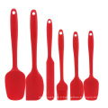 Ensemble de spatule de cuisson en silicone à lave-vaisselle non résistante à la chaleur à la chaleur de 6 pour la cuisine et le mélange